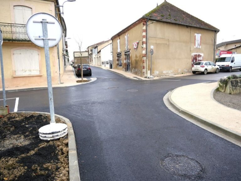 Fleurance : Fin des travaux de la rue Alexandre Laffont, boulevard de Metz et au carrefour de la RN21