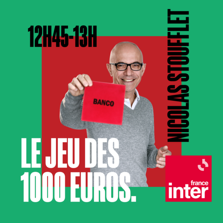 Le jeu des 1000 € de France Inter animé par Nicolas Stoufflet  à Montesquiou