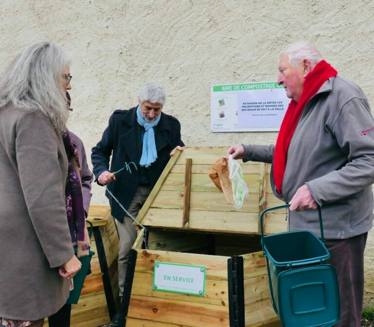 LECTOURE : Inauguration de l’aire de compostage partagé située rue Dupouy