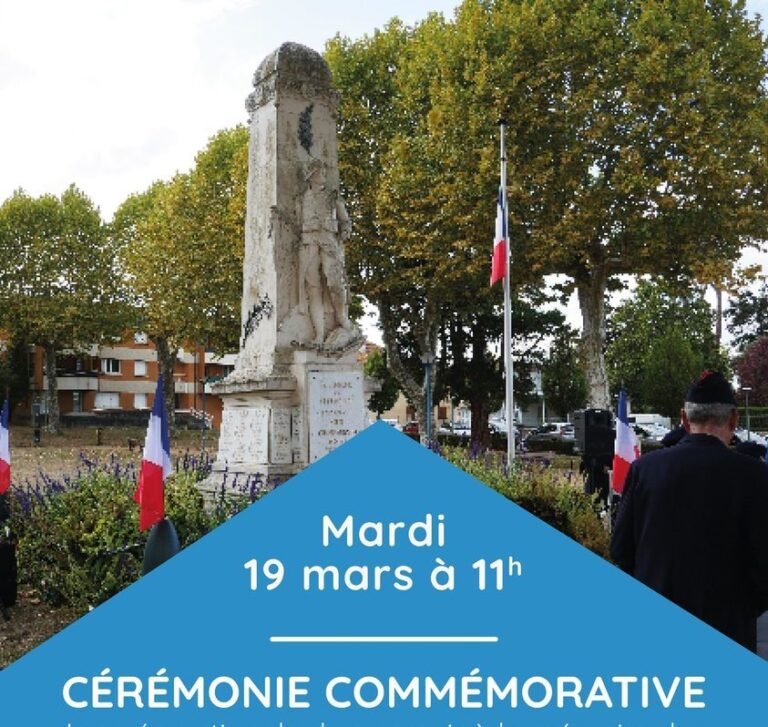 FLEURANCE : Commémoration du 19 Mars 1962