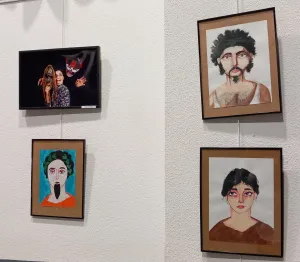 L’ISLE-JOURDAIN : Exposition de photographies et de dessins “Un masque, un visage” à la Maison des jeunes et de la culture La Maisoun