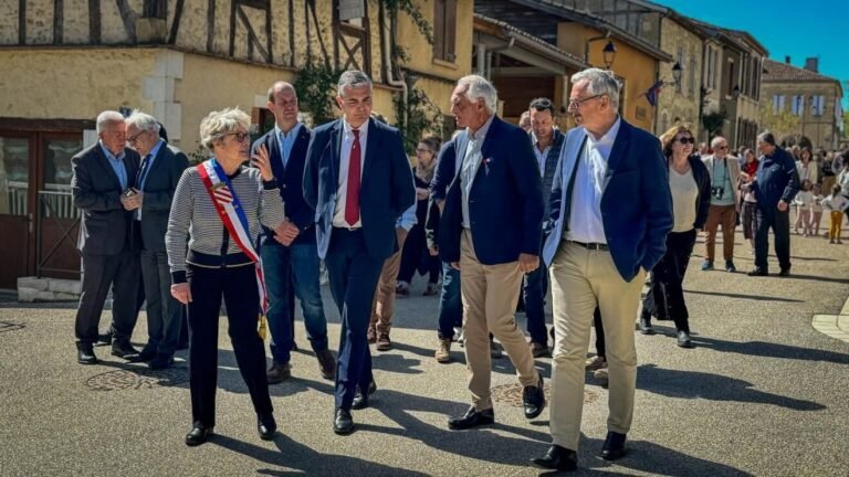 Inauguration du village de Barran