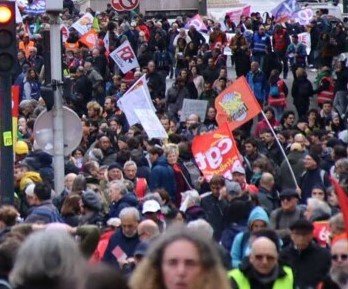 AUCH :  MANIFESTATION DES ORGANISATIONS SYNDICALES GERSOISES LE 1ER MAI