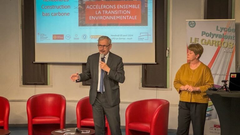 Rencontres de la Construction Bas Carbone au sein du lycée polyvalent Le Garros à Auch