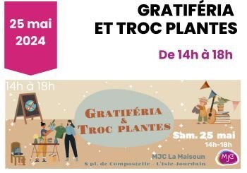 Gratiféria et échange de plantes à L’Isle Jourdain