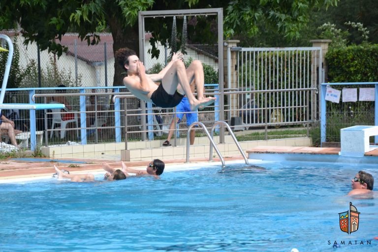 Samatan : La piscine a ouvert ses portes