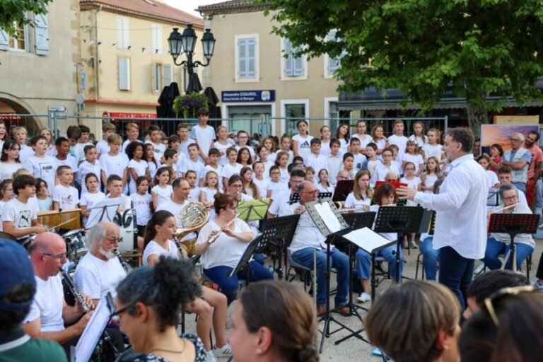 L’école de musique municipale de Mirande et la philharmonie fêtent la Musique