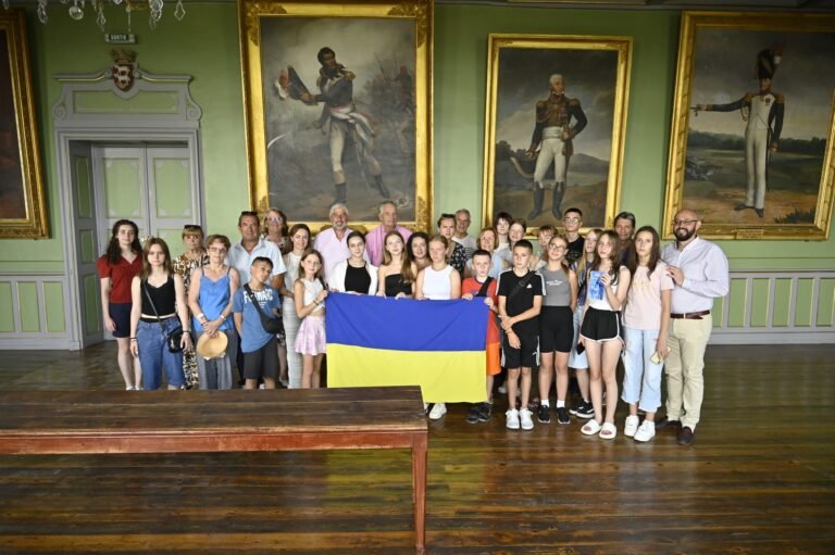 Belle solidarité pour les enfants d’Ukraine en vacances à Lectoure