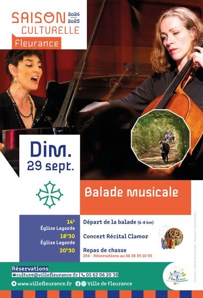 Randonnée et concert s’associent pour la traditionnelle balade musicale de la saison culturelle de Fleurance