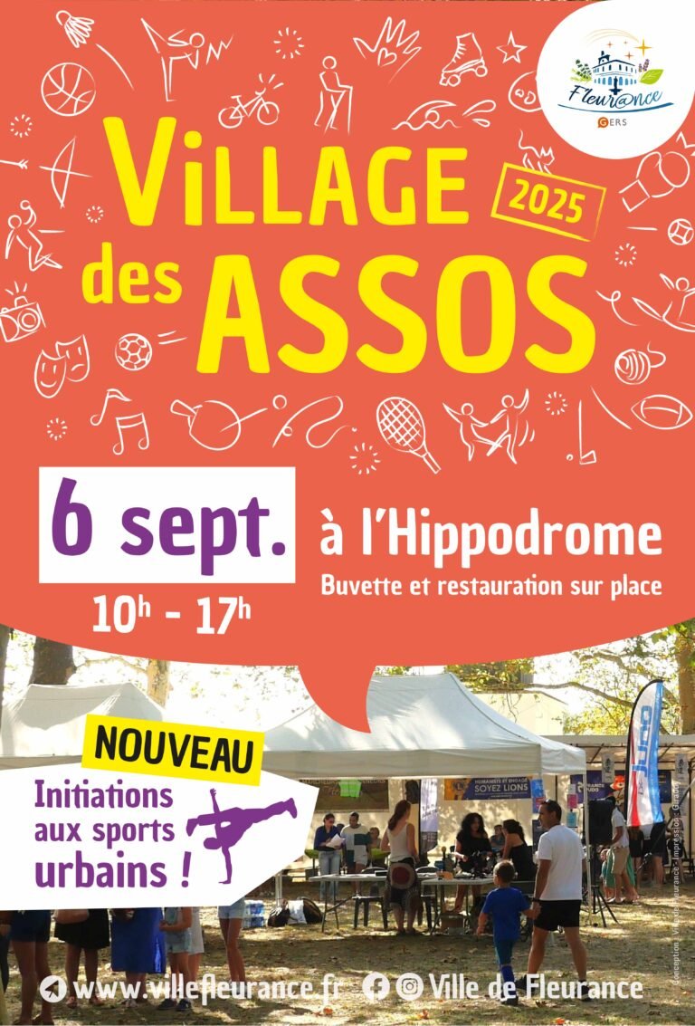 Le Village des Assos 2025 : une journée pour s’engager, découvrir et vibrer à Fleurance