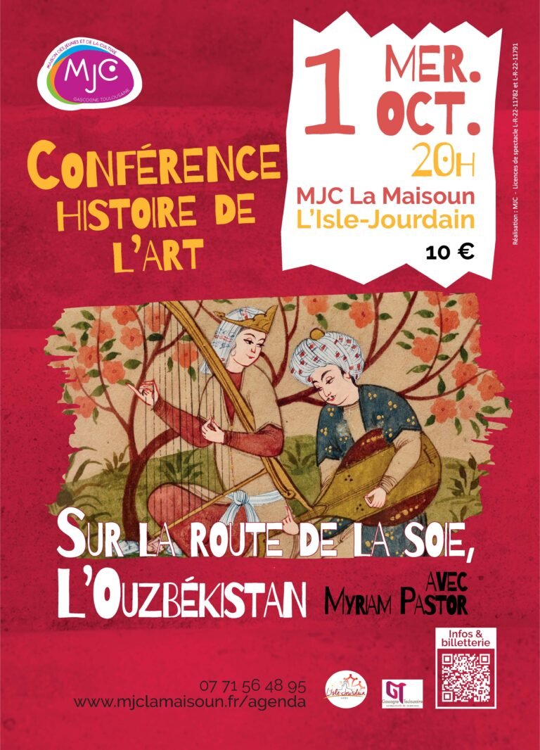 Sur la route de la soie : l’Ouzbékistan s’invite en conférence à La Maisoun