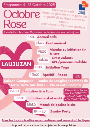Octobre Rose : Laujuzan se mobilise contre le cancer