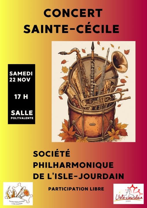 Célébration de la Sainte-Cécile à L’Isle-Jourdain