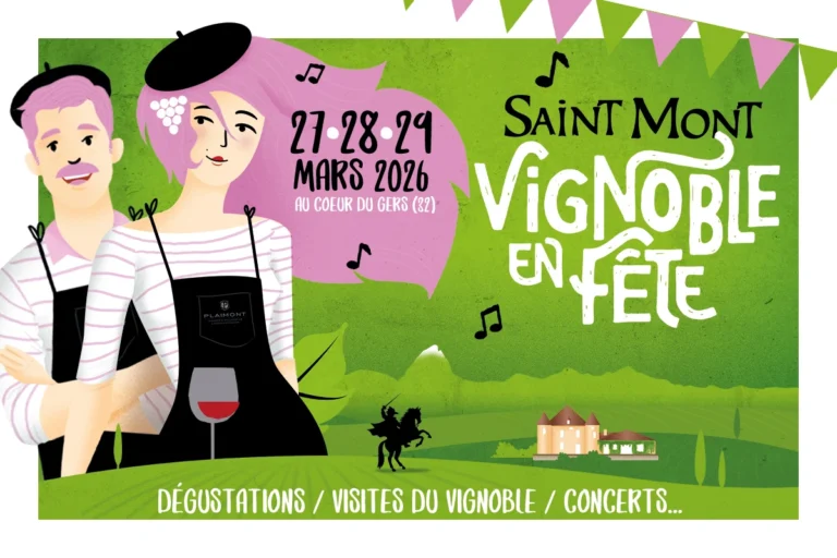 Évènement culturel et gastronomique incontournable de la région, Saint Mont Vignoble en Fête revient pour son édition 2026