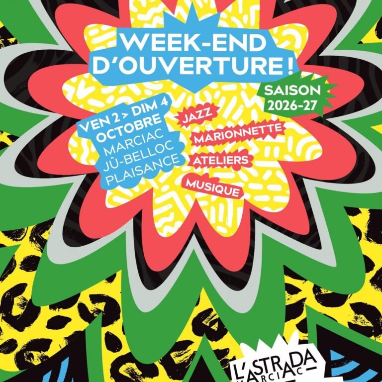 L&rsquo;Astrada : le week-end d&rsquo;ouverture du vendredi 2 au dimanche 4 octobre